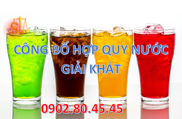 CÔNG BỐ HỢP QUY NƯỚC NƯỚC GIẢI KHÁT
