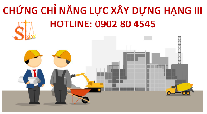 DỊCH VỤ CẤP CHỨNG CHỈ NĂNG LỰC XÂY DỰNG HẠNG III TẠI THÁI BÌNH